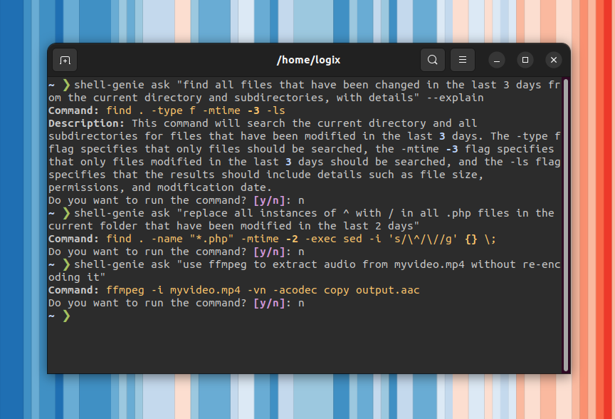 Convert Plain English To Commands Using GPT-3 Powered Shell Genie